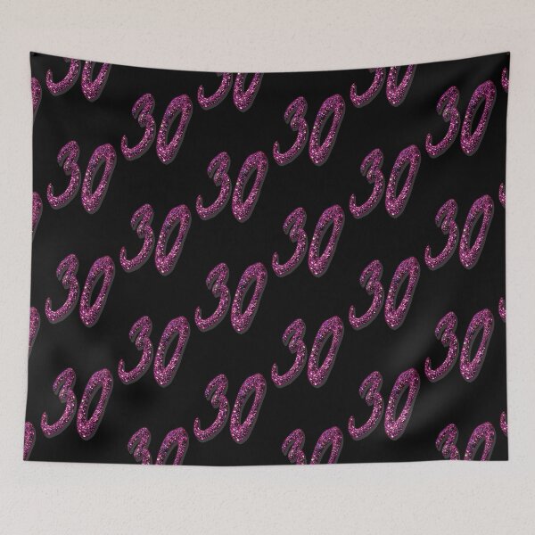 Item preview, 30th birthday anniversary - numbers designed and sold by GlamourChick.