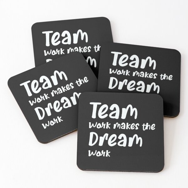 Item preview, Copie de team work makes the dream work designed and sold by manardesign.