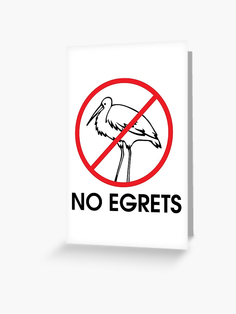 No Egrets Crest Tank Top (Unisex)