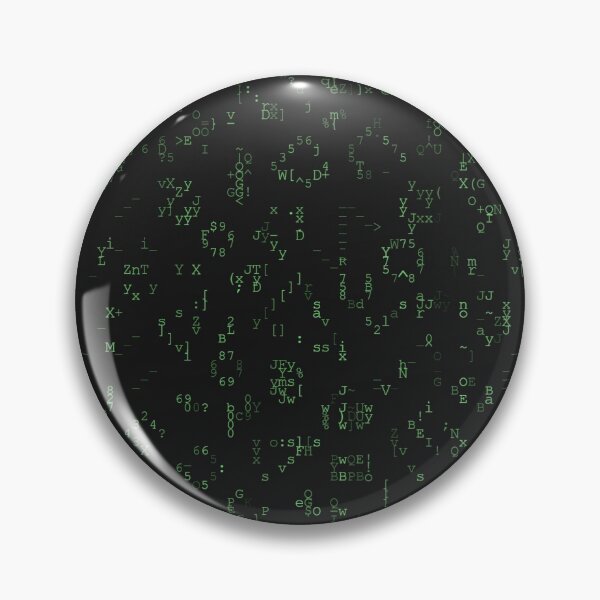 Item preview, Green Neon Coding pattern  designed and sold by Harshler-Art.