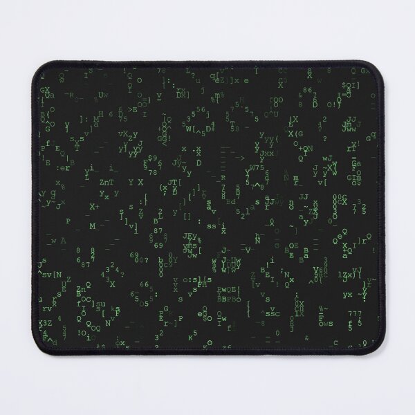 Item preview, Green Neon Coding pattern designed and sold by Harshler-Art.