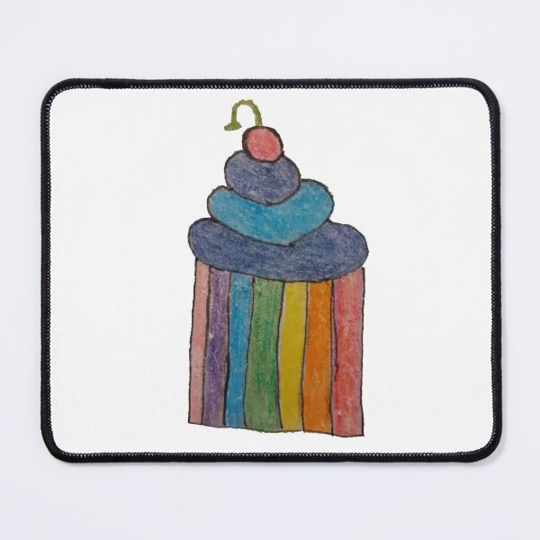 Item preview, Rainbow Cupcake with blueberry icing designed and sold by CJSCRAFTS.