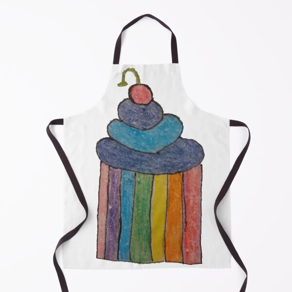 Item preview, Rainbow Cupcake with blueberry icing designed and sold by CJSCRAFTS.