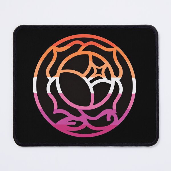 Item preview, Revolutionary girl lesbian flag rose designed and sold by Namidere7.