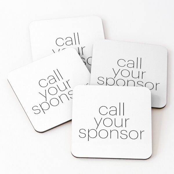 Item preview, Call Your Sponsor designed and sold by OddsAndEndsByCJ.