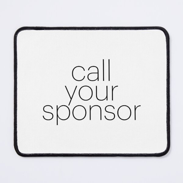 Item preview, Call Your Sponsor designed and sold by OddsAndEndsByCJ.