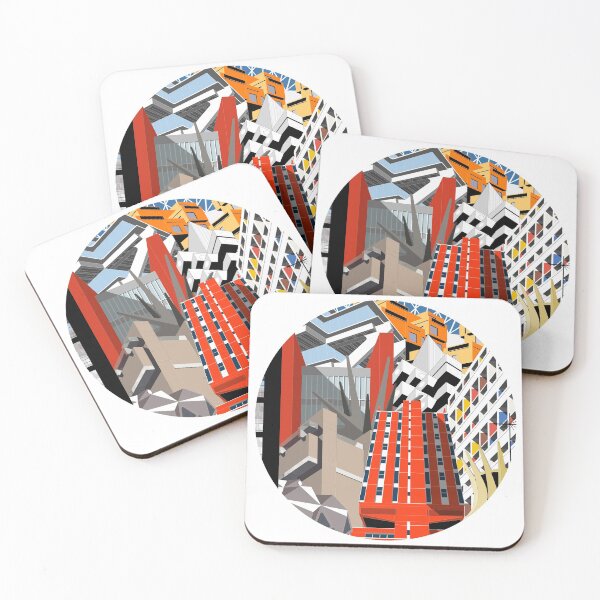 Item preview, Building Montage, Brutalist, Brutalism, Architecture designed and sold by sketchingarchi.