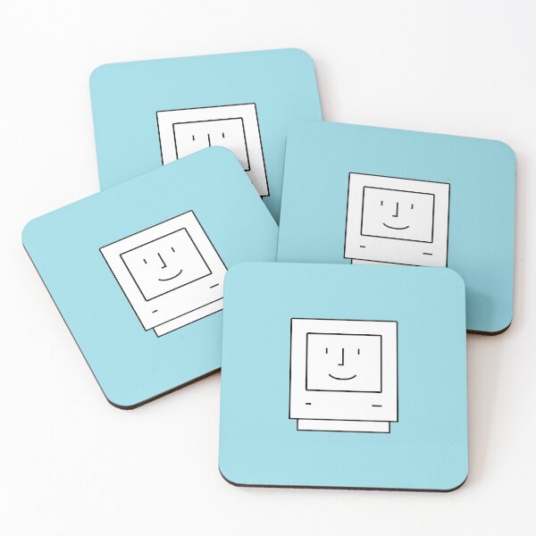 Item preview, Happy Mac on Teal designed and sold by prxnxva.