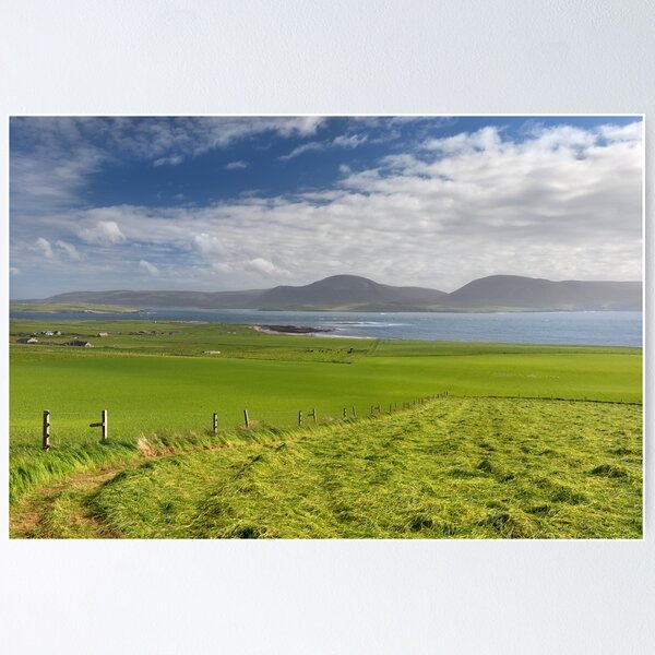 Item preview, Island of Hoy  and Hay Fields  Orkney Isles Scotland designed and sold by PhotosEcosse.