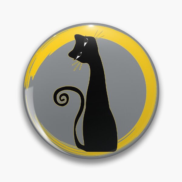 Item preview, Black Cat and The Moon designed and sold by Emily Bickell.