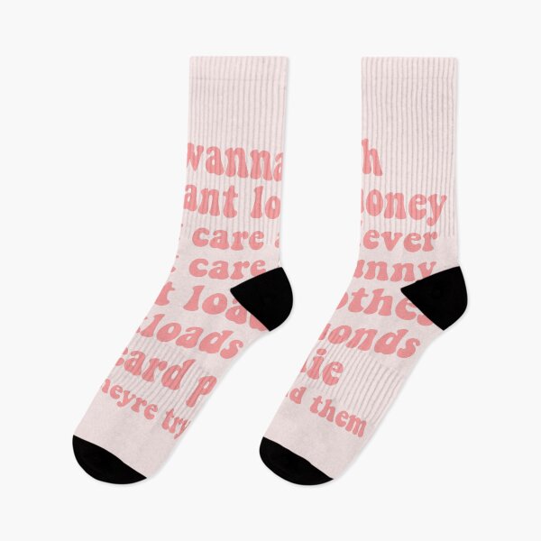 Item preview, i wanna be rich i want lots of money i dont care about clever i dont care about funny lily allen lyrics tiktok tik tok trend the fear designed and sold by emcazalet.
