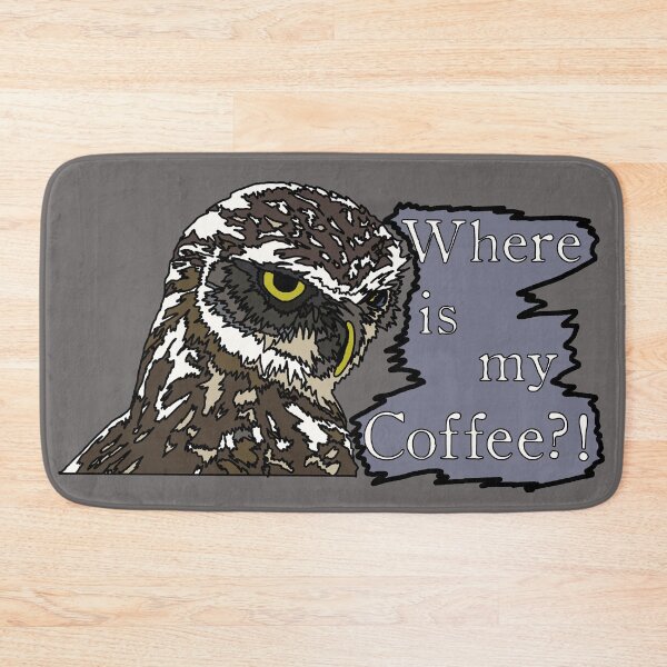 Item preview, "Where is my coffe ?! Owl" designed and sold by D-Storm-.