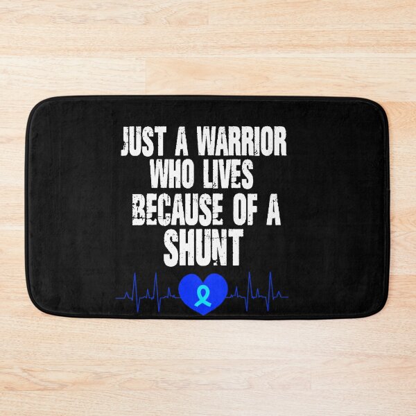 Item preview, Just a warrior who lives because of a shunt Hydrocephalus Awareness - hydrocephalus awareness  designed and sold by Designs Of all kinds.