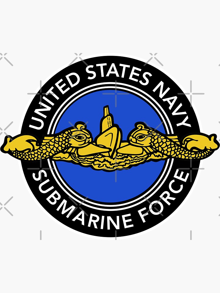 "Navy Submarine Force Gold Dolphins" Sticker for Sale by