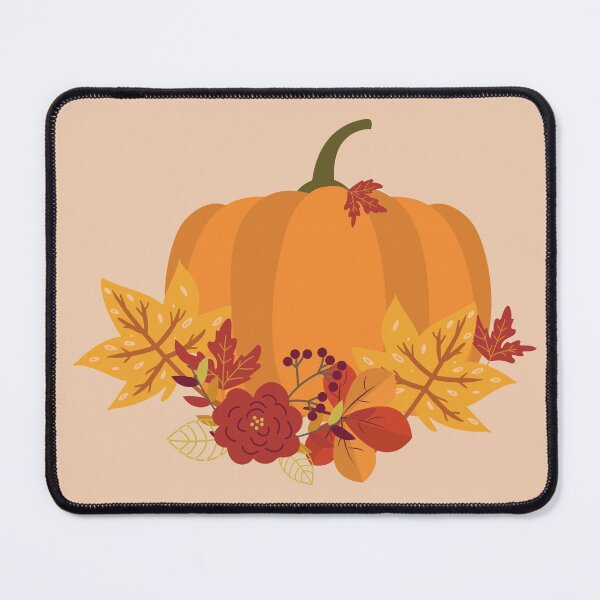 Item preview, Pumpkin in autumn leaves designed and sold by whitejasmine.