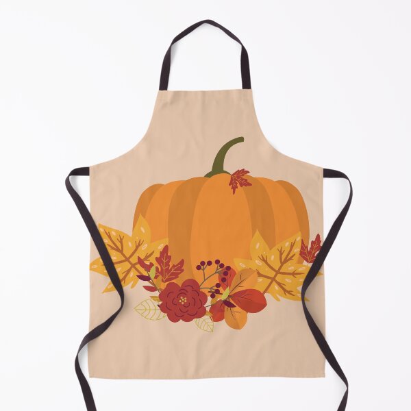 Item preview, Pumpkin in autumn leaves designed and sold by whitejasmine.