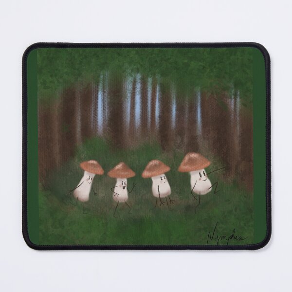 Mushroom walk Mouse Pad