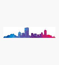 Boston skyline Photographic Print