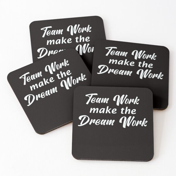 Item preview, Copie de Copie de team work makes the dream work designed and sold by manardesign.