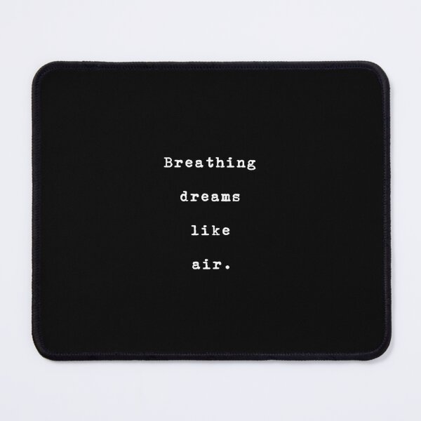 Item preview, Breathing dreams like air, F. Scott Fitzgerald designed and sold by typethegood.
