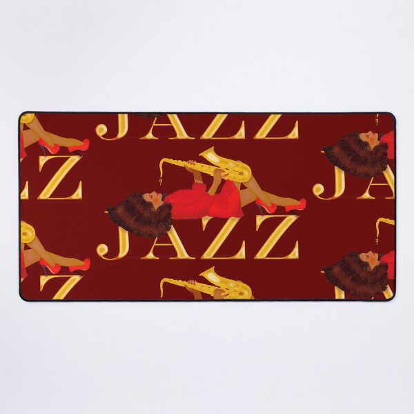 La chica del jazz 2 Alfombrilla de escritorio