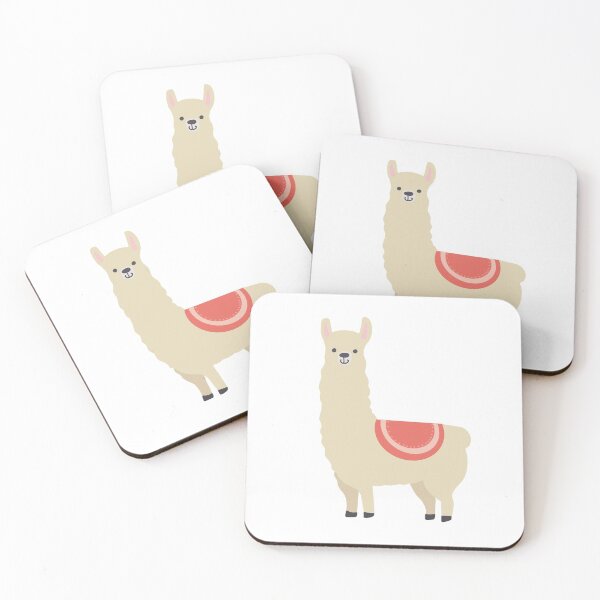 Item preview, Coral Llama Design - Sweet Fern Design Co. designed and sold by autumnallen15.