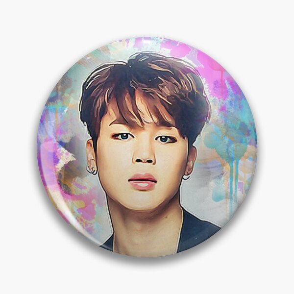Item preview, BTS Jimin colorful art designed and sold by Lajibolalaa.