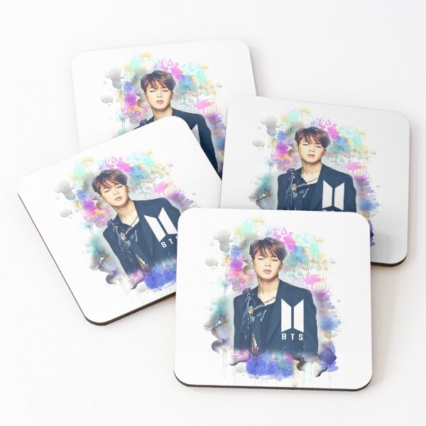 Item preview, BTS Jimin colorful art designed and sold by Lajibolalaa.