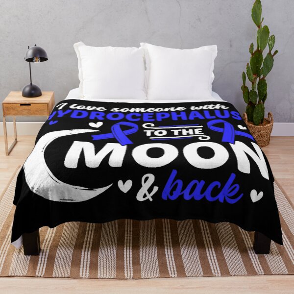 Item preview, I love someone with Hydrocephalus to the moon and back hydrocephalus Awareness - hydrocephalus awareness designed and sold by Designs Of all kinds.