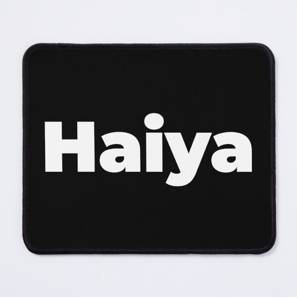 Item preview, Haiya (White) Funny designed and sold by BunnyPrinceDegn.