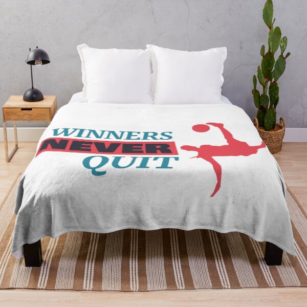 Item preview, winners never quit t-shirt designed and sold by Artezia.