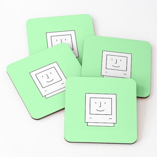 Item preview, Happy Mac on Green designed and sold by prxnxva.