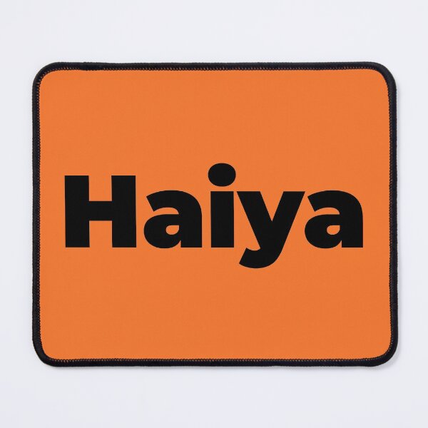 Item preview, Haiya (Black) Funny designed and sold by BunnyPrinceDegn.
