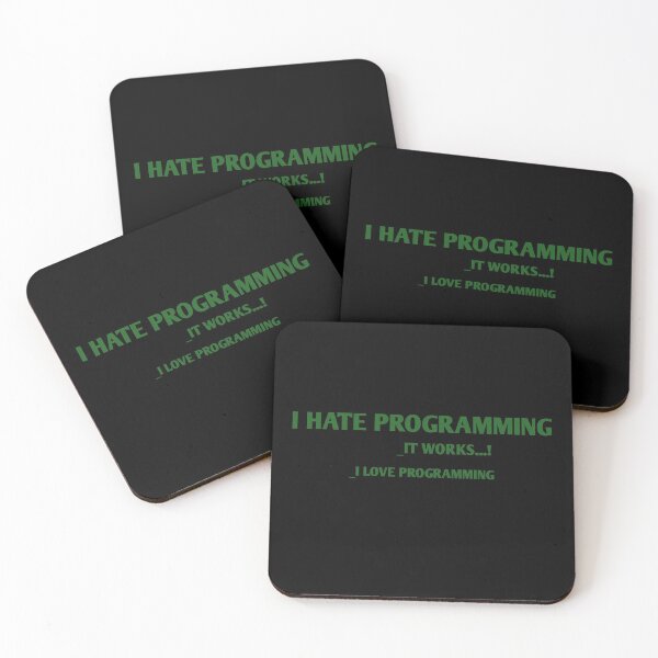 Item preview, I Love Programming designed and sold by marianna cotaru.