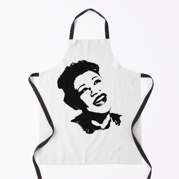 Item preview, Ella Fitzgerald face - Black and White - Posterized designed and sold by DiamondAbrasi.