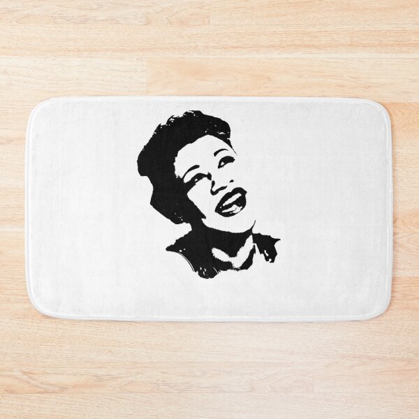 Item preview, Ella Fitzgerald face - Black and White - Posterized designed and sold by DiamondAbrasi.
