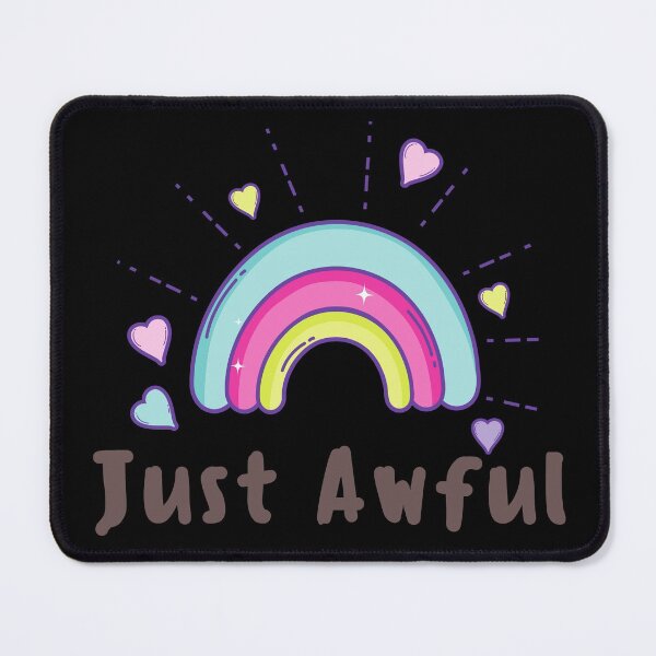 Item preview, JUST AWFUL Dark Humor Shirt Rainbows designed and sold by JustAwful.
