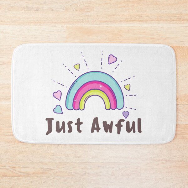 Item preview, JUST AWFUL Dark Humor Shirt Rainbows designed and sold by JustAwful.