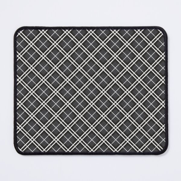 Item preview, Pretty Simple Check Pattern Stripes Shades of Grey and White  designed and sold by GDCdesigns.