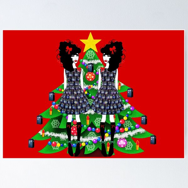 Artikelvorschau, Frohe Weihnachten Lolita Whovians entworfen und verkauft von BURPdesigns.