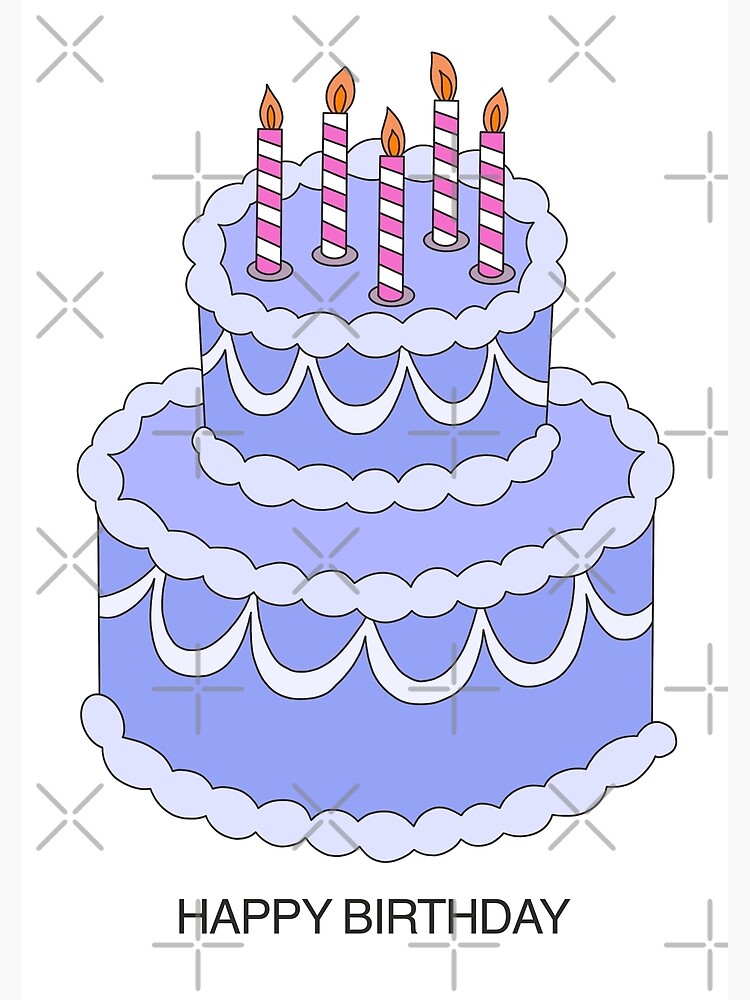 Three Floors Happy Birthday Cake Sweet Yummy Text Vector, Sweet, Yummy,  Text PNG and Vector with Transparent Background for Free Download