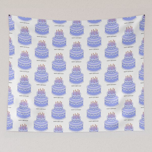Item preview, Happy birthday cake designed and sold by PeachCatDesigns.