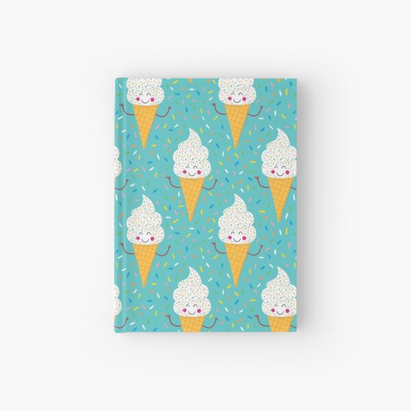 Ice Cream Party Hardcover Journal