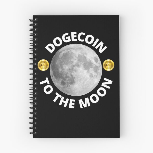 Item preview, DOGE To The Moon Crypto Design designed and sold by Funny-Tees4U.