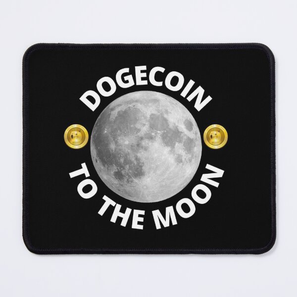 Item preview, DOGE To The Moon Crypto Design designed and sold by Funny-Tees4U.