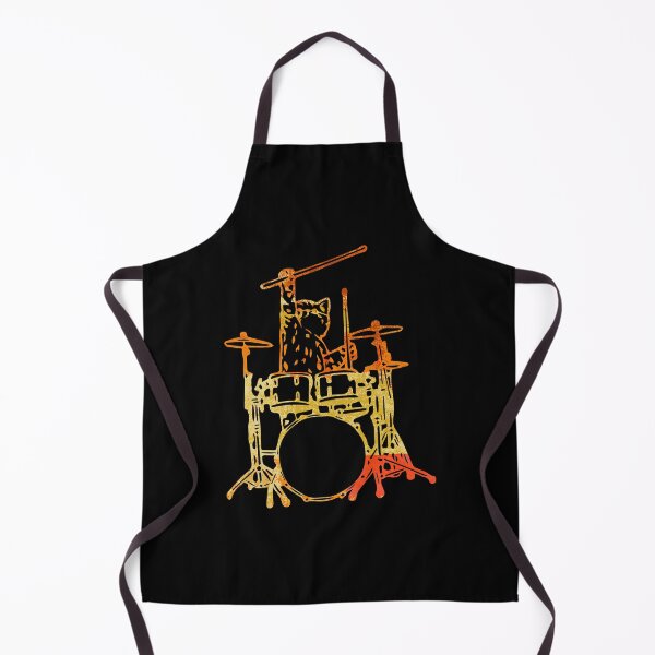 Item preview, In My Head My Cat Always Play Drums Funny Cat Playing Drums designed and sold by ferverena4.