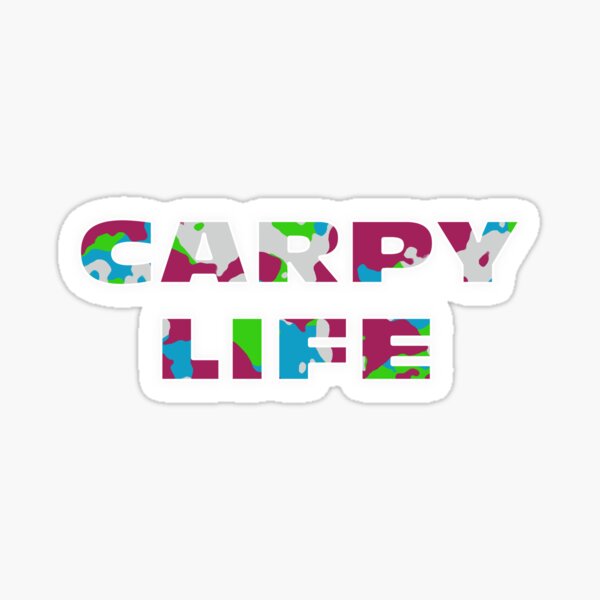 Carpy life Sticker