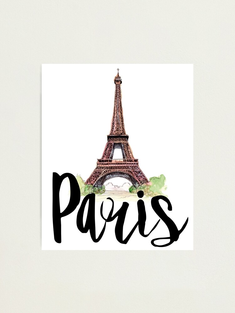 Alternate view of Paris Photographic Print