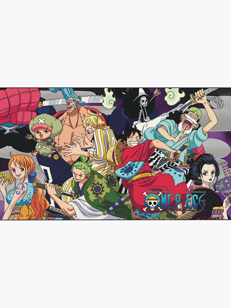 "Straw Hat Crew Wano gear Classic" Sticker by ClaudiaaCrabtr Redbubble