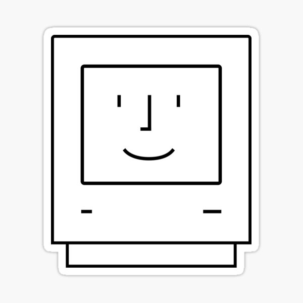 happy mac pixel art